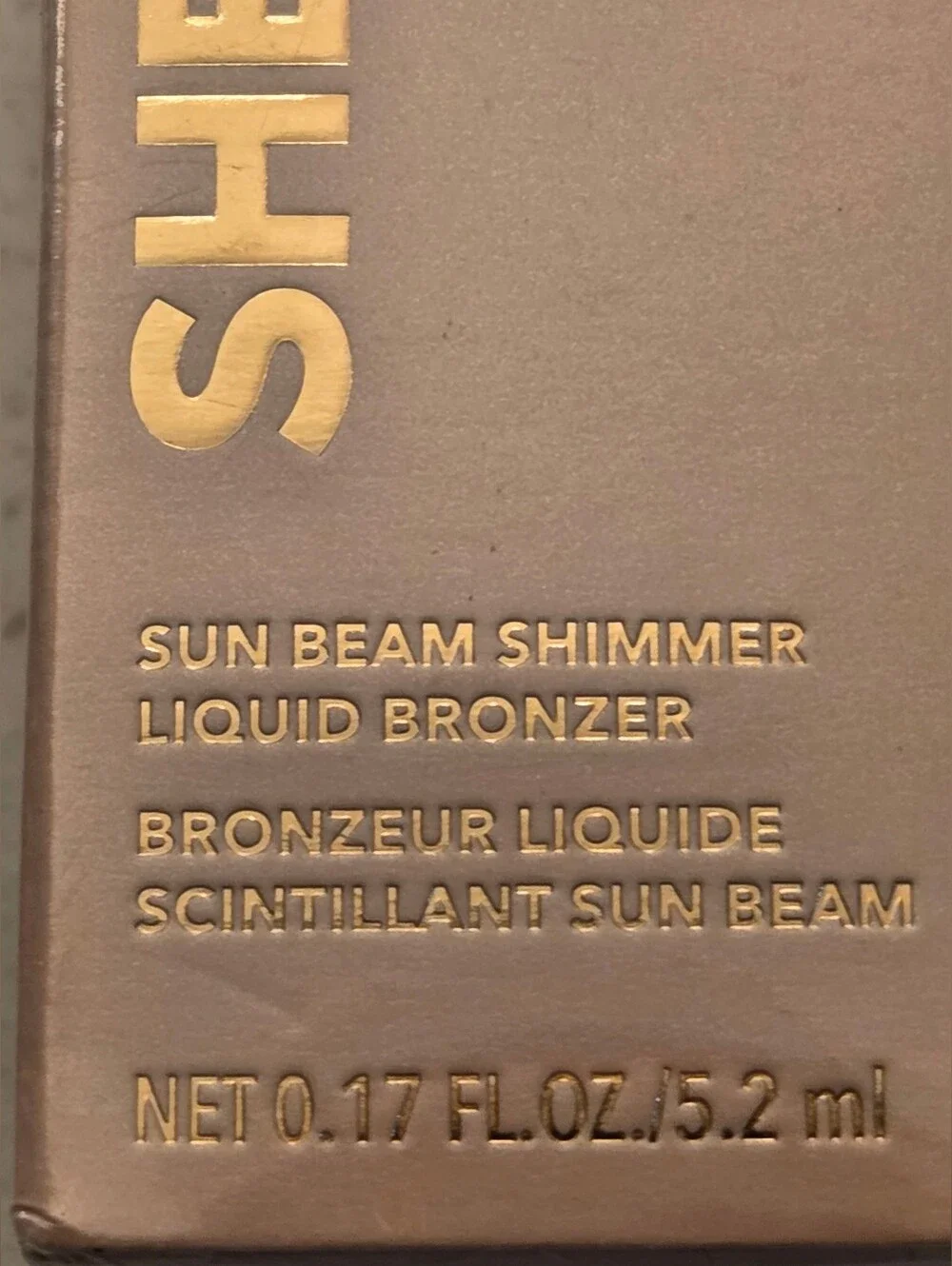 SHEGLAM Sun Beam Shimmer Liquid Bronzer BNIB & Sealed .17oz New & Sealed
